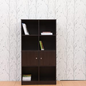 BOOK SHELVE WITH CUPBOARD